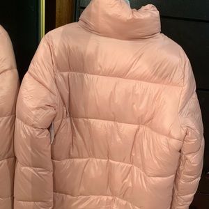 Blush pink old navy puff coat